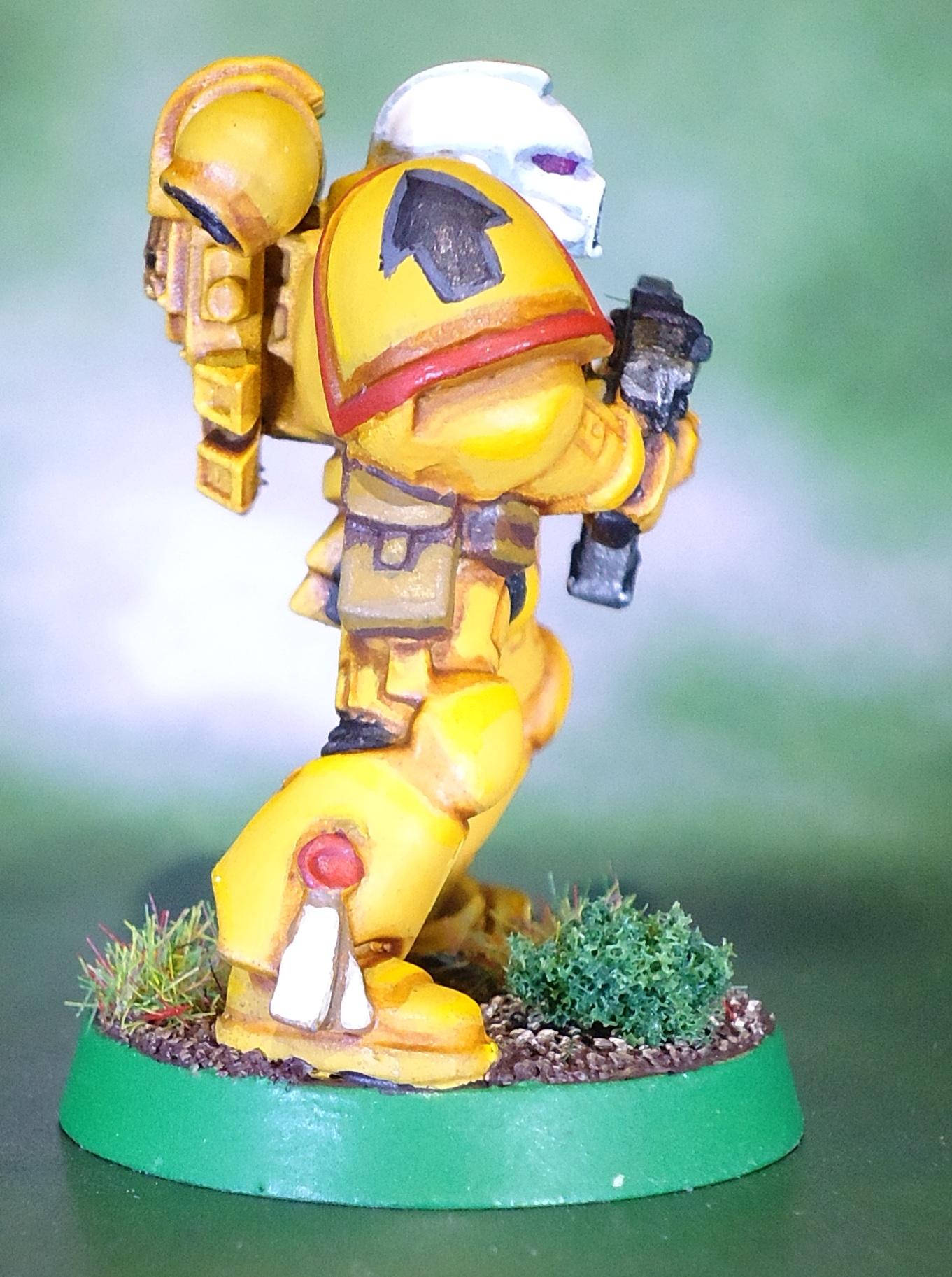 bandai space marine imperial fist